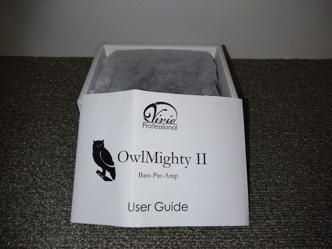 Vivie OwlMighty II ベースエフェクター