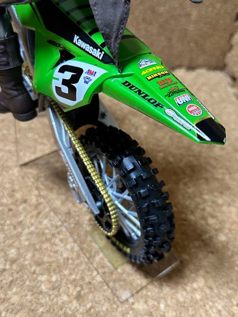 1/6 Kawasaki KX 450 モトクロスバイク