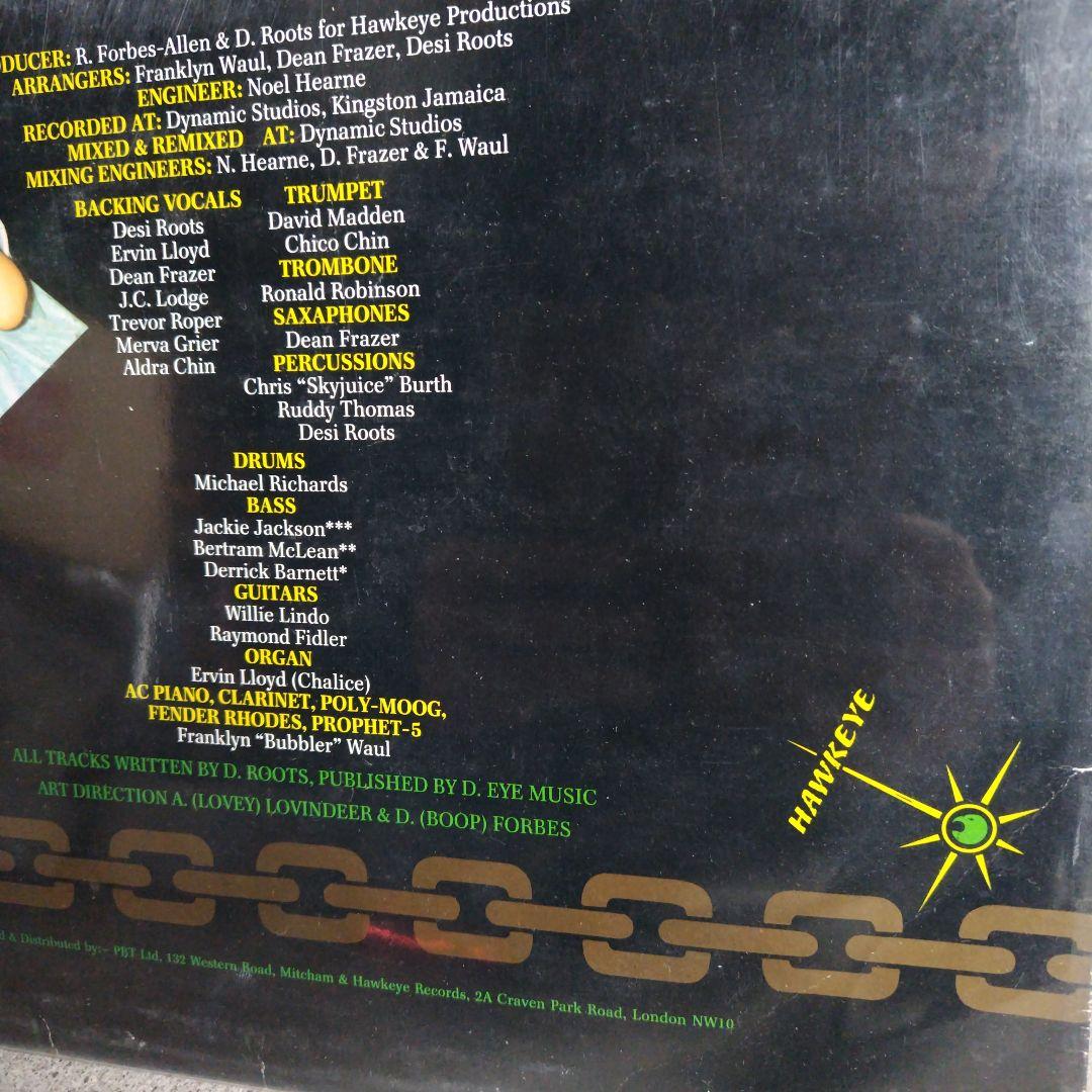 美品LP オリジナル Desi Roots CHILDREN IN EXILE