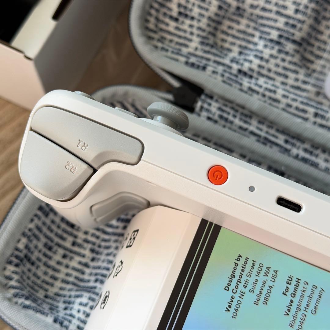 【極美品】Steam Deck OLED1T限定ホワイトバージョン新品同様セット