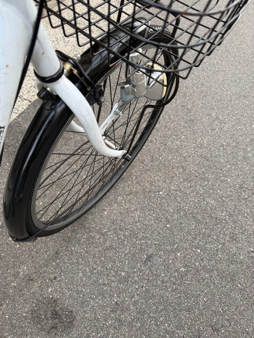 158 自転車 大阪市 【引取り限定】 美品 26インチ 変速付き