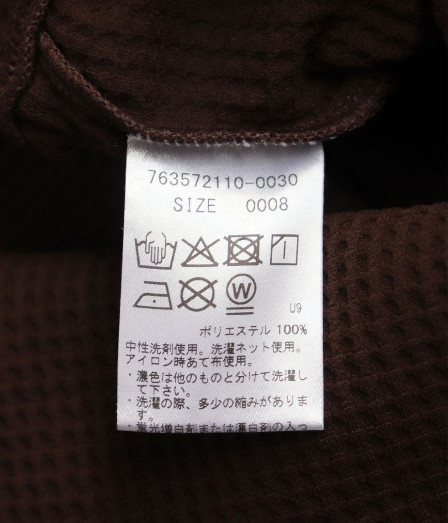 《デヴァローゴルフ》未使用 ビッグロゴ 凹凸ワッフル生地 フーディブルゾン XL