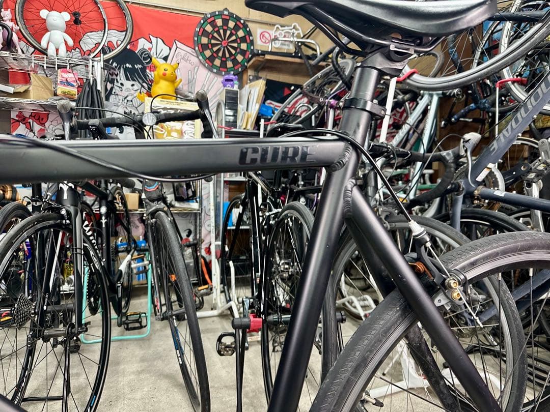 人気のリーダーバイク cure 基本分解発送送料無料！完成車配送ご相談ください！