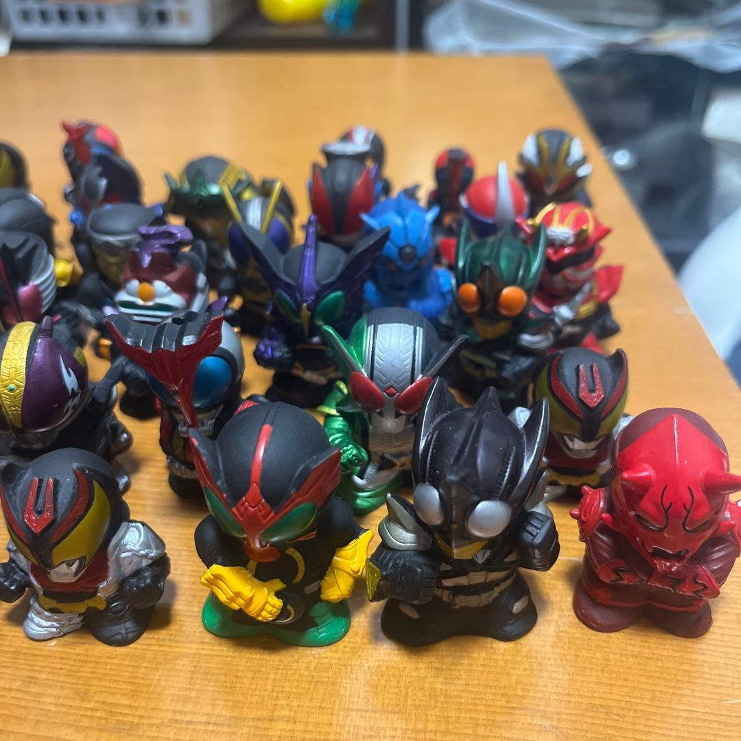 仮面ライダー フィギュア 42体セット 指人形