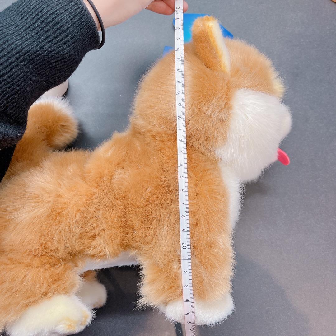 ✦電子ウォーキング 秋田犬 ぬいぐるみ 歩くおもちゃ 吠える 電池 鳴く