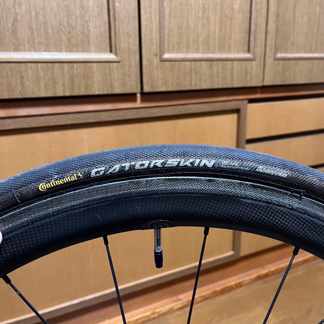 Gusto Attaque 45mm カーボンホイール チューブラー