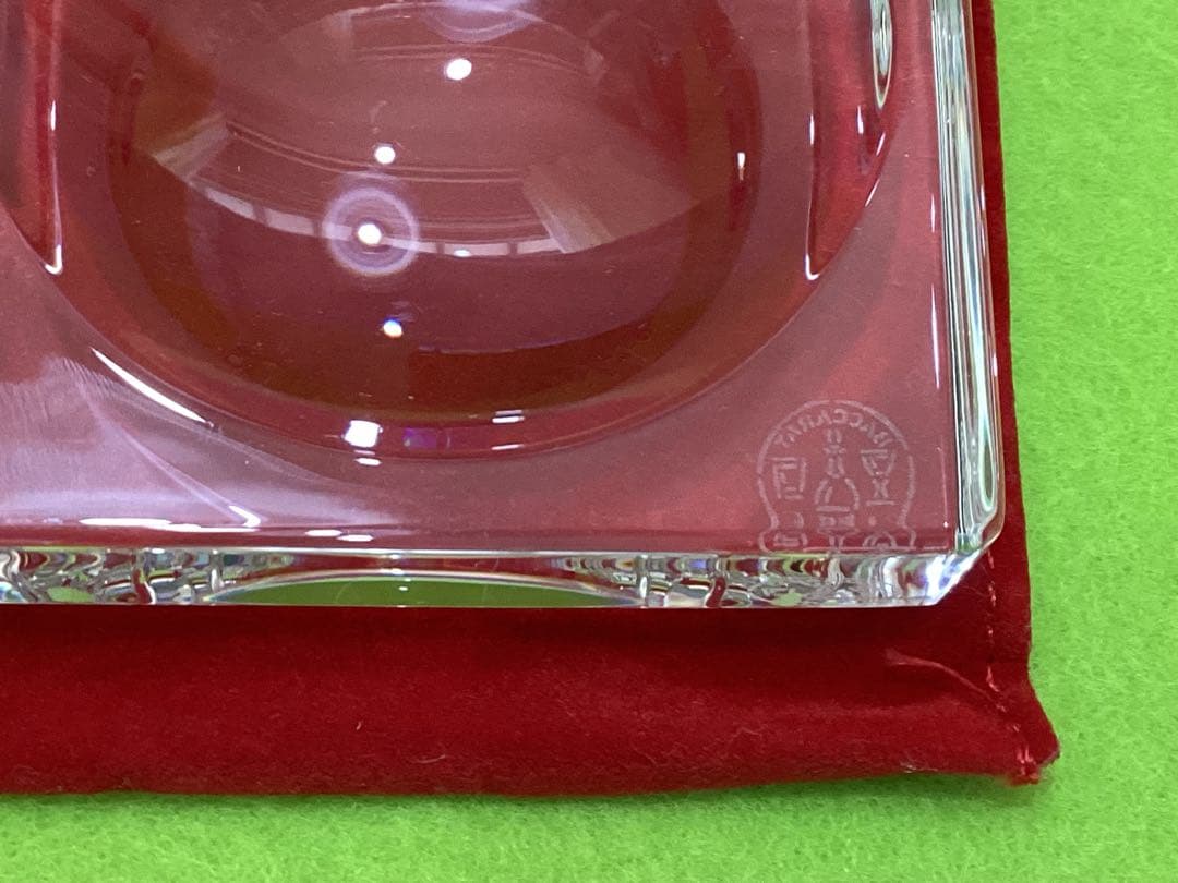 Baccarat 2005年 天使のオーナメント　小物入れ　トレイ