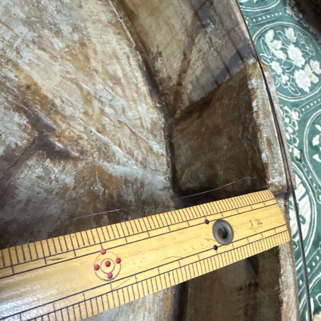 インド　チャパティテーブル　アンティーク