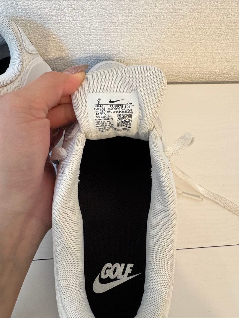 ゴルフシューズ Nike Air Max 90Gホワイト