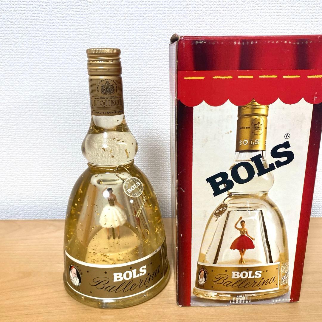 ②【希少】BOLS バレリーナ リキュール　未開栓 オルゴール動作確認　箱あり