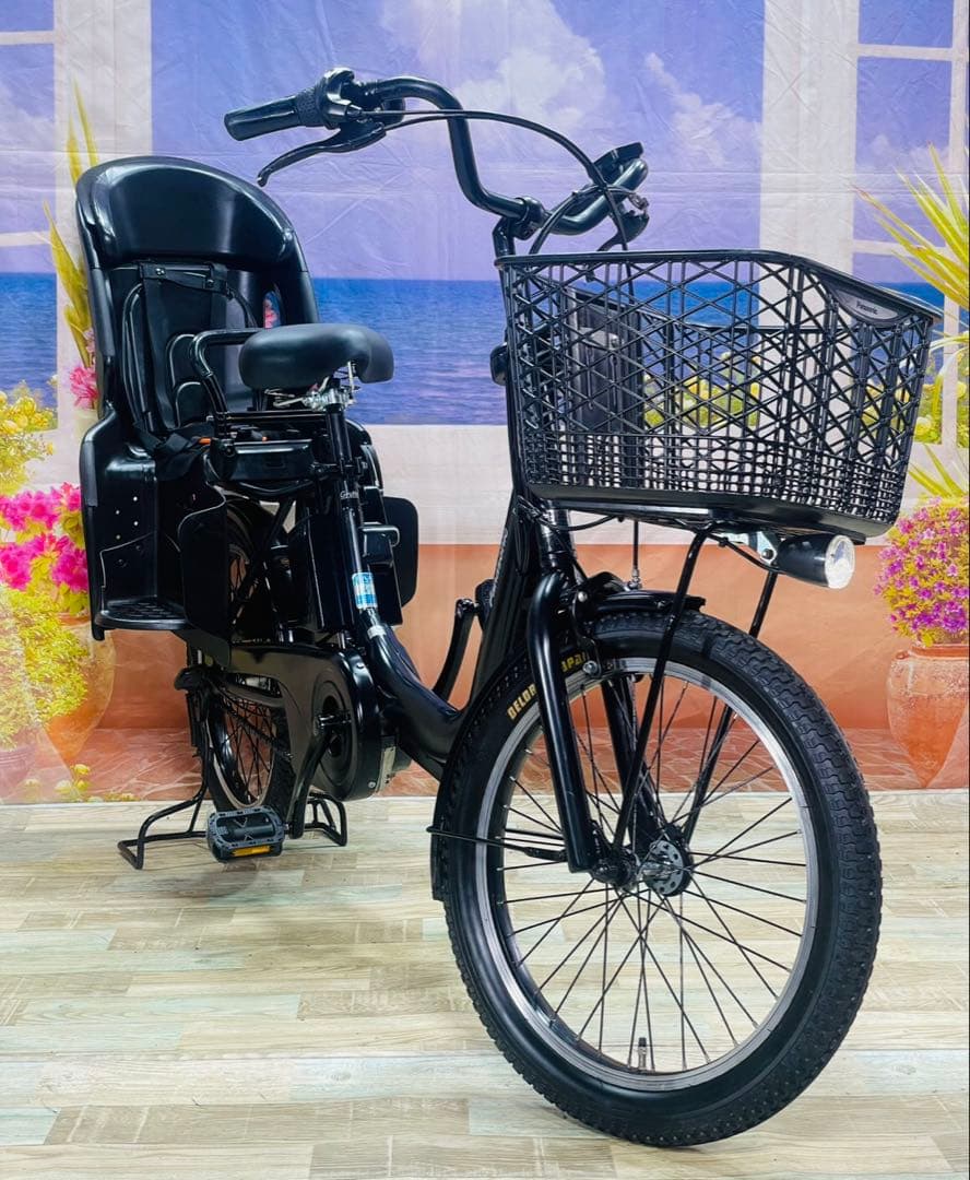 ギュットアニーズ⭐️16AH！パナソニック子供乗せ電動アシスト自転車Y3413