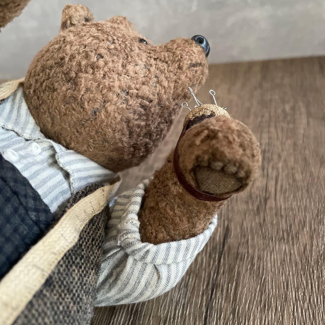 テディベア　おじいさんのテーラー　アーティストベア　作家