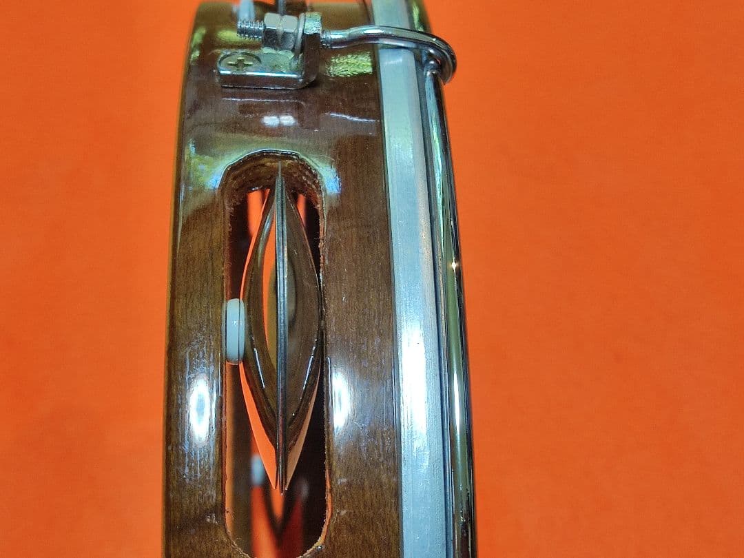 ☆Bauer PERCUSSIONパンデイロ　本皮　10インチ　スペーサー入り☆