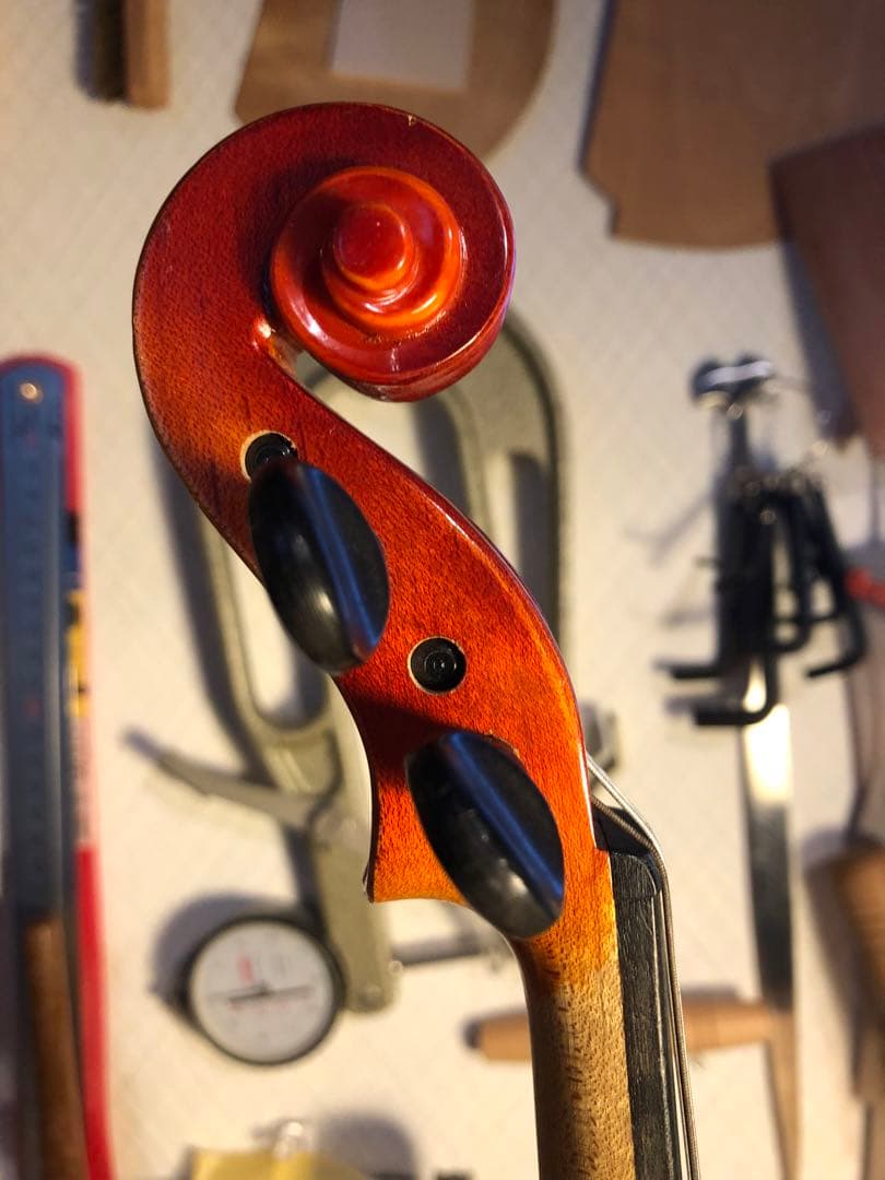 【駒&魂柱調整済】Suzuki分数バイオリンNo220 1/10 1991