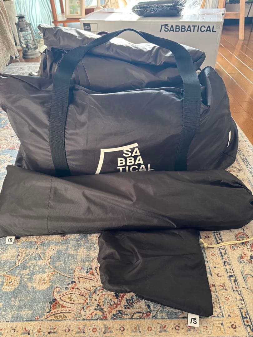 【土日限定】サバティカル ギリア グランドシート2枚・ステッカーメインポール新品