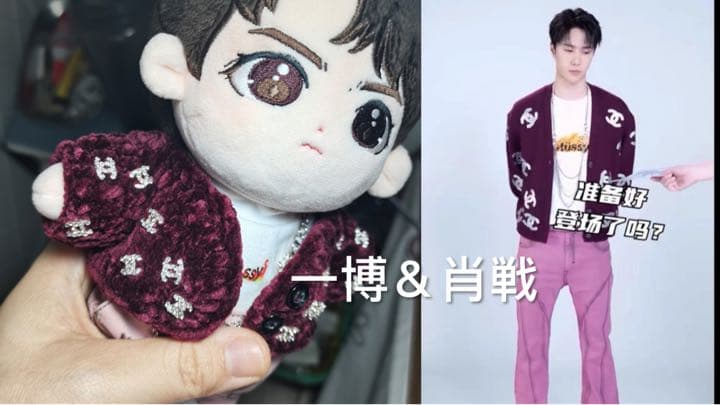 ご確認用(王一博 ぬいぐるみ 20cm お洋服 着せ替え ハンドメイド)