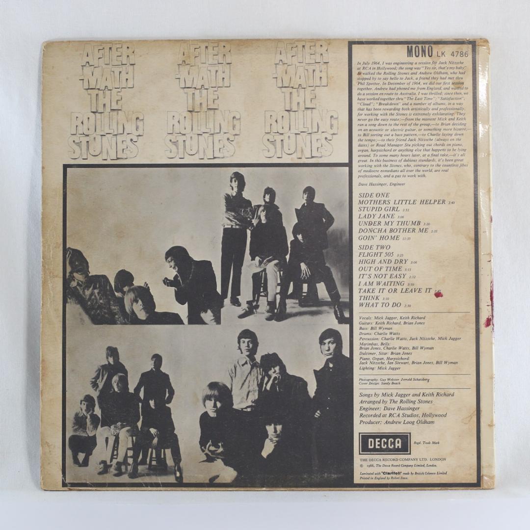 英LP Rolling Stones Aftermath UKオリジナルMono