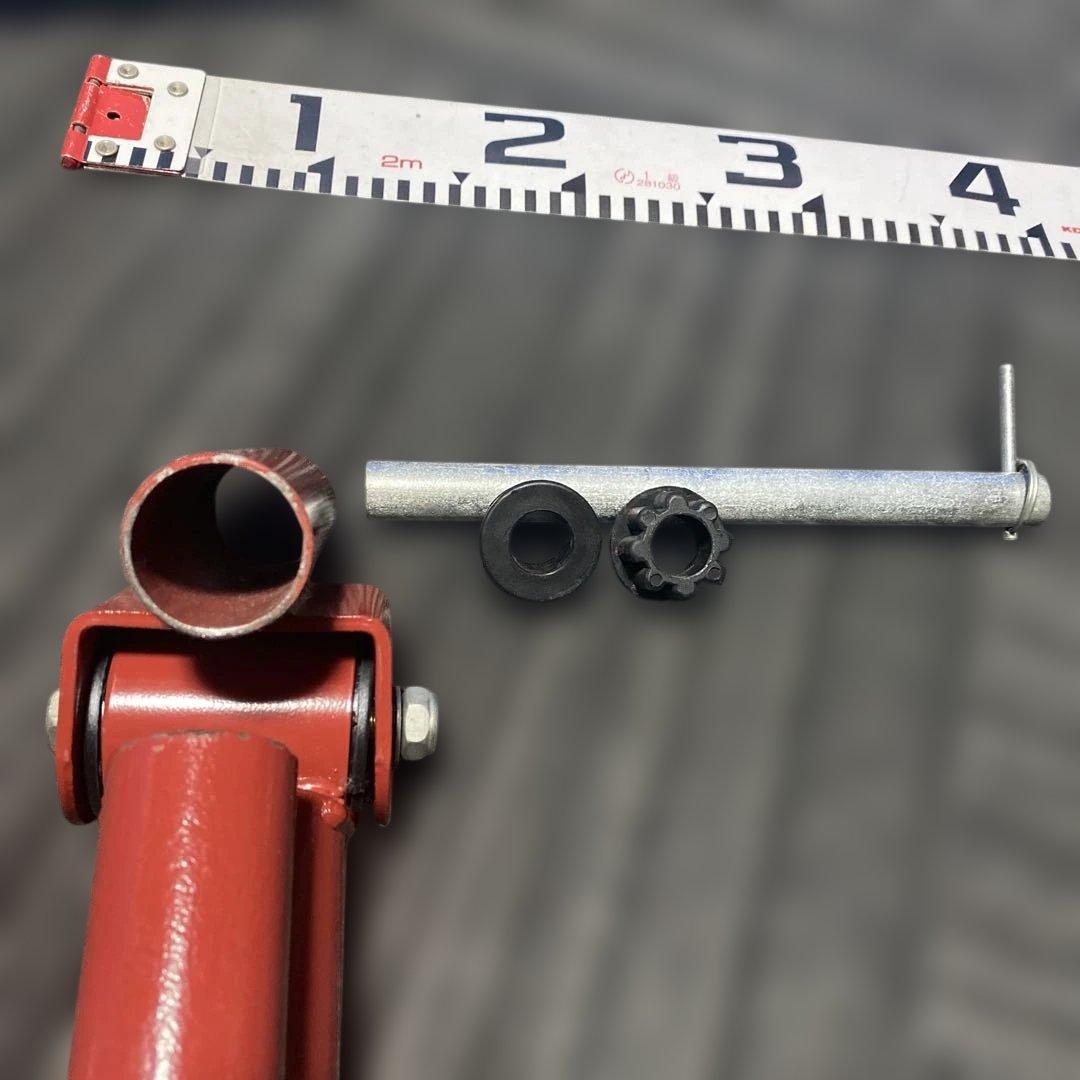 Ｔバーローセット。 バーベルプレート付き