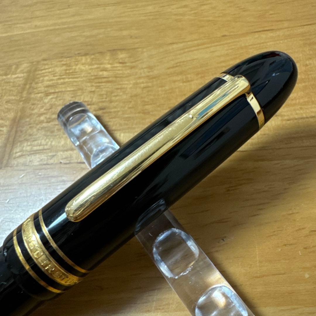 美品 MONTBLANC モンブラン 149 万年筆 18k M ブラック