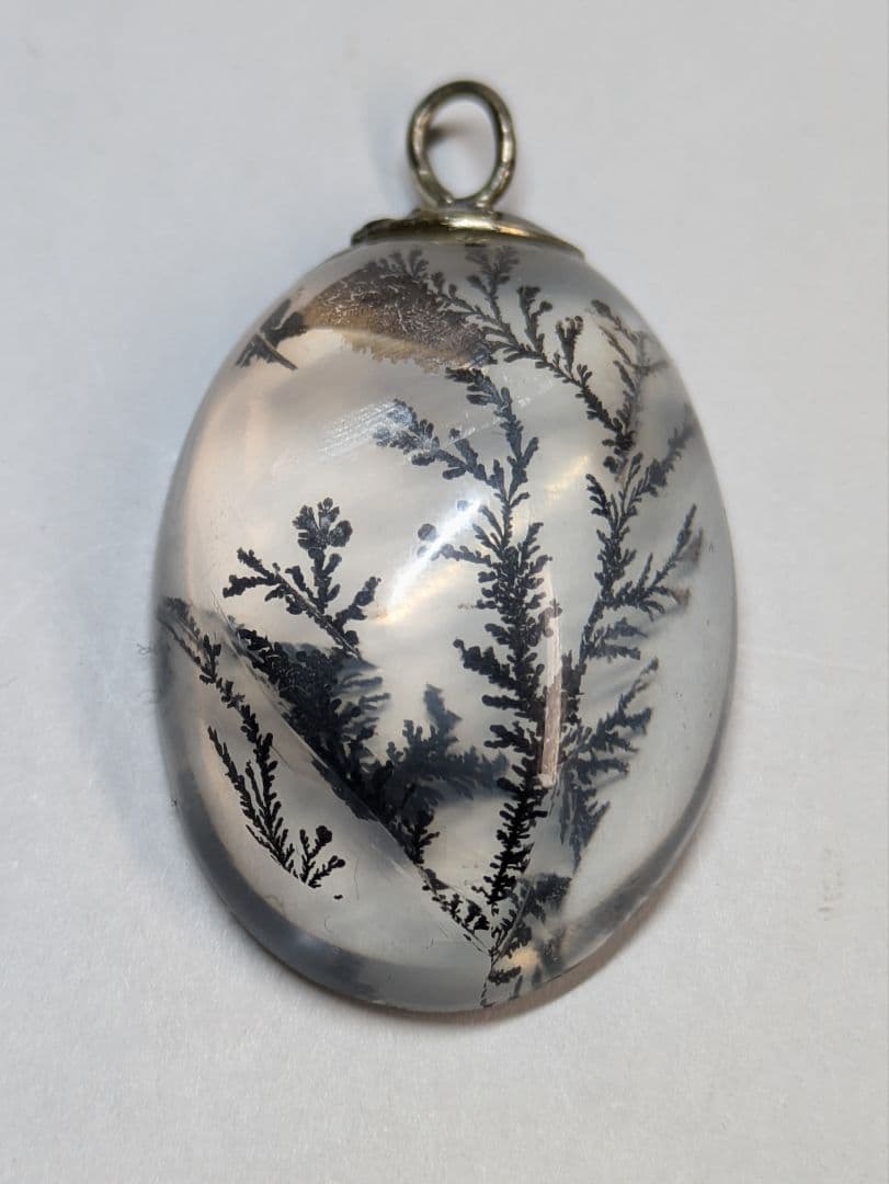 デンドリティッククォーツ 　ペンダントトップ　ビンテージ　デンドライト