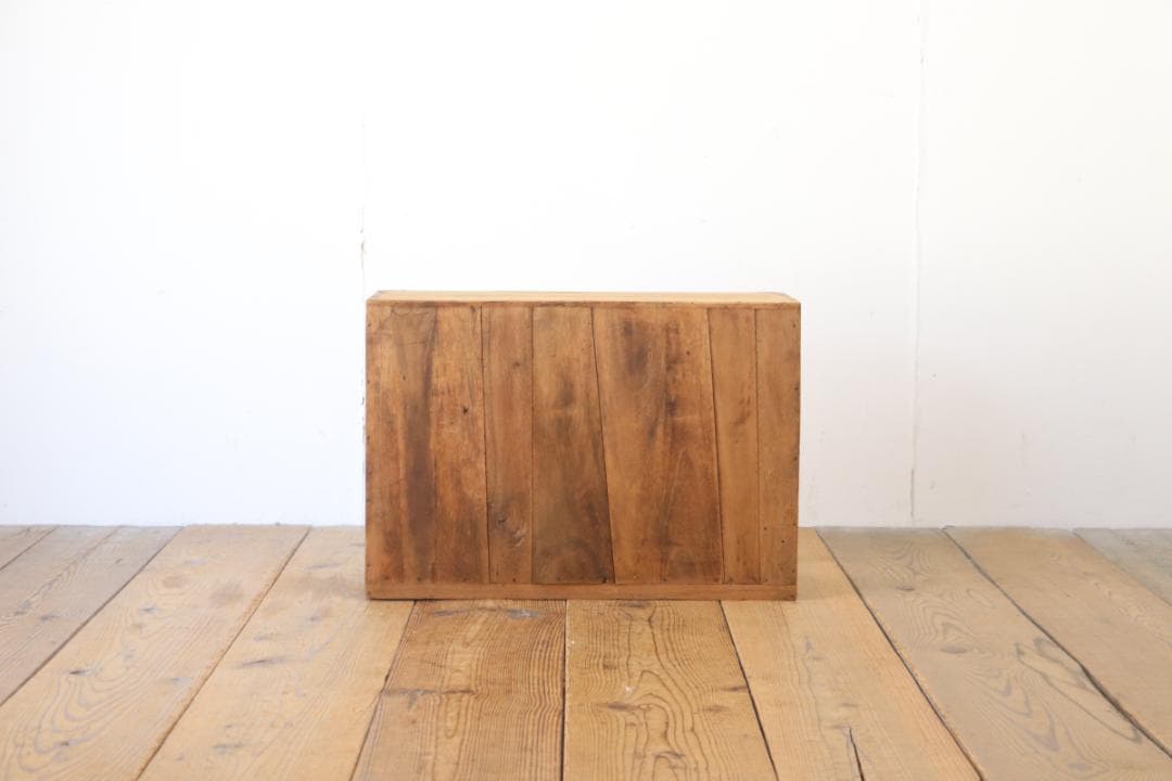 レトロ 時代箪笥 小振り 桐たんす タンス 収納 引き出し 抽斗 6杯 古家具