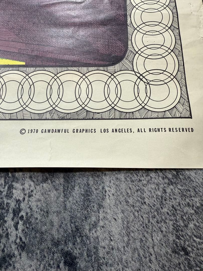 ディズニーブラックライトポスター オマケにmemorial orgyミニポスター