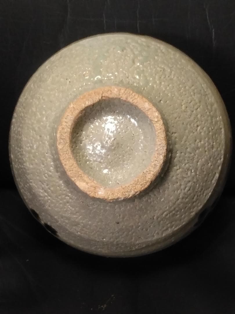 茶碗　人間国宝「浜田庄司」作　花打茶碗 共箱付　無傷完品　本物保証品です