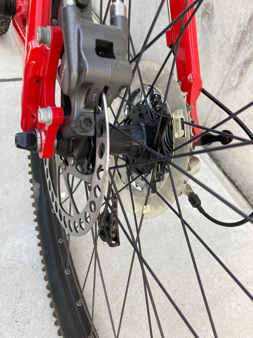 【美品希少】Viper Red Cannondale F800 Lefty