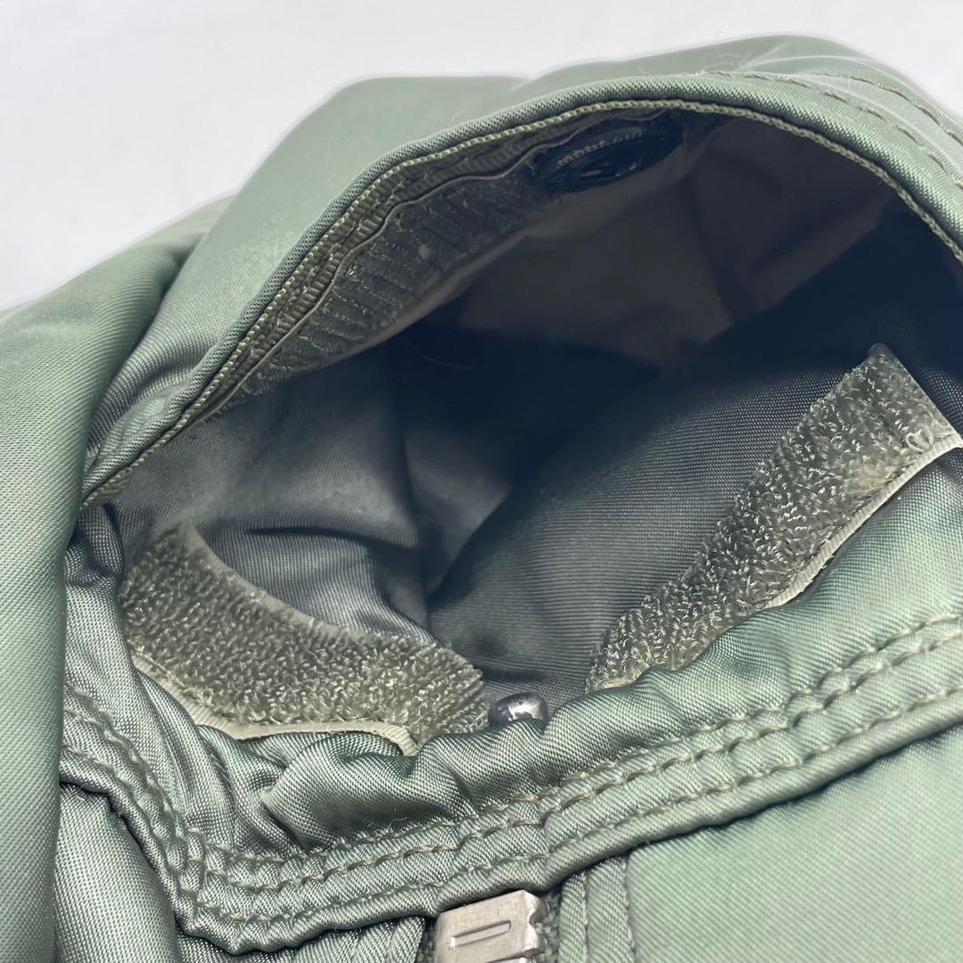 ⑧BN3887□PORTER ヘッドポーター タンカー ボストンバッグ グリーン