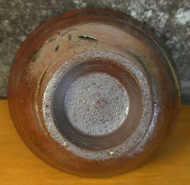 人間国宝 金城次郎 ぐい呑 栞 共箱 美品 やちむん 壺屋焼 壷屋焼 魚紋ぐい呑