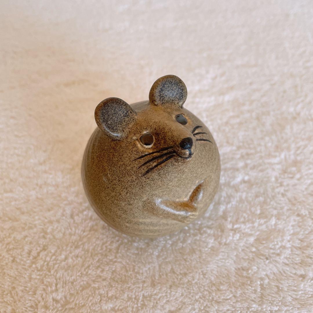 Lisa Larson リサラーソン 3匹のねずみ ネズミ 置物