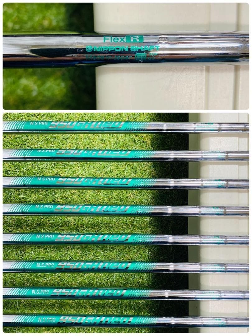 【豪華8本】ピン G430 青ドット メンズアイアンセット　スチール R