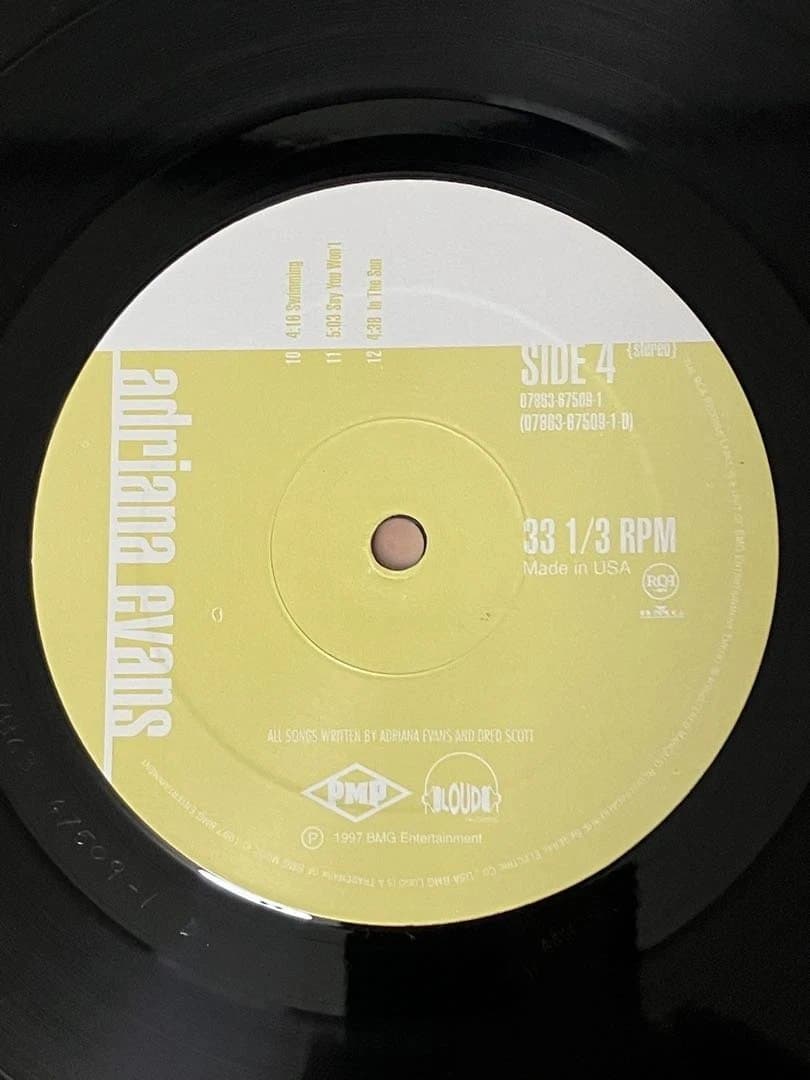 【USオリジナルLP】エイドリアナ エヴァンス / Adriana Evans