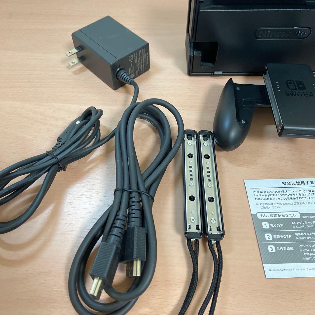 Nintendo Switch 本体 グレー バッテリー強化 メモリーカード付