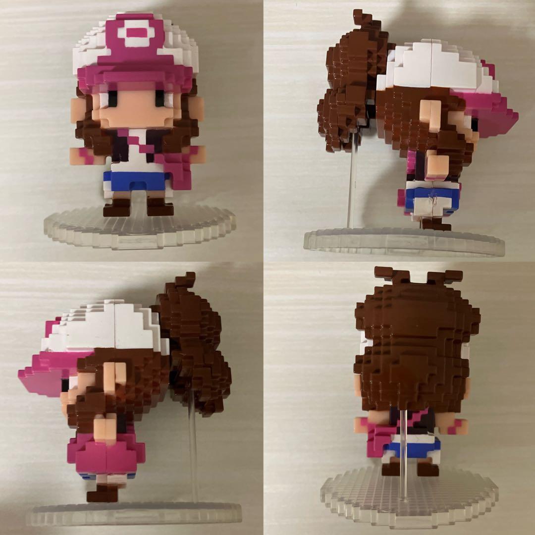 主人公　トウコ　トウヤ　チェレン　ベル　ゲームドット　フィギュア　缶バッジ