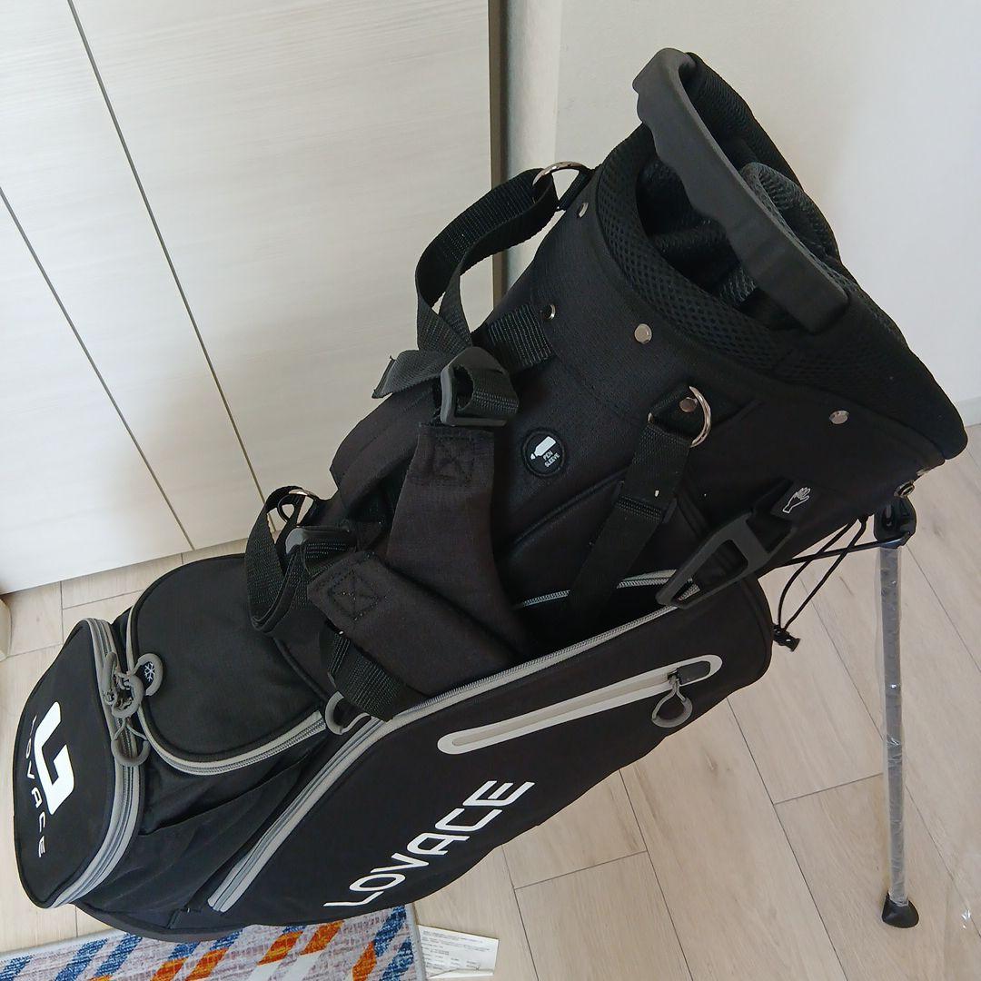 バーゲン値引き不可LOVACEスタンドキャディーバッグ新品