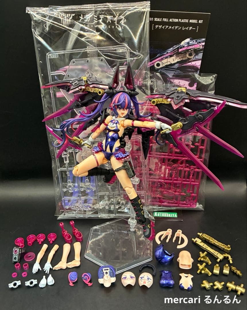 メガミデバイス デザイアメイデン レイダー 塗装完成品