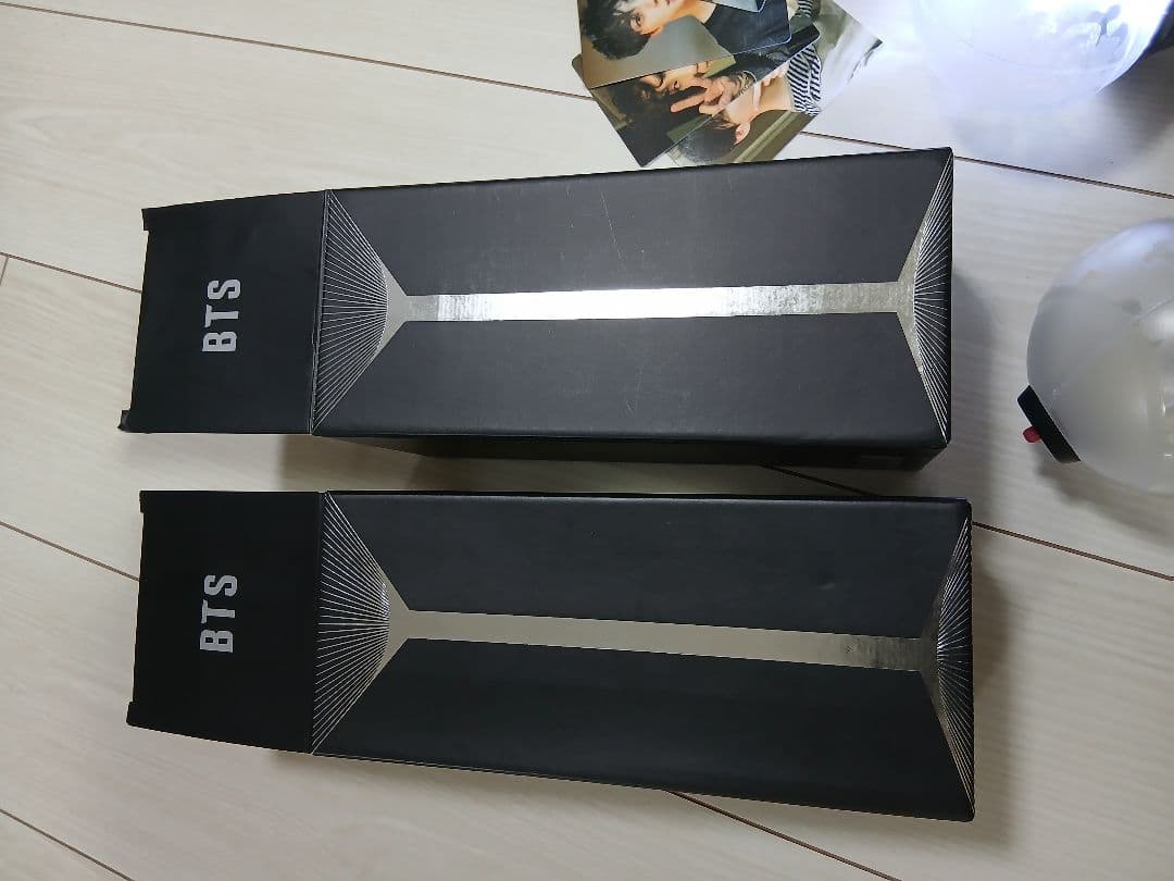 BTS　オフィシャルライトスティックVer.3　2本セット　写真のみです　ペンラ