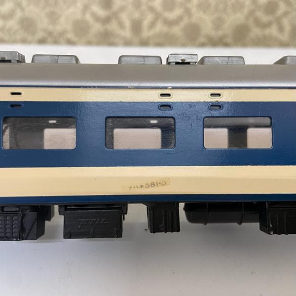 Y【ジャンク品】鉄道模型 クハネ581-3 汚れ、欠品あり 部品取り s