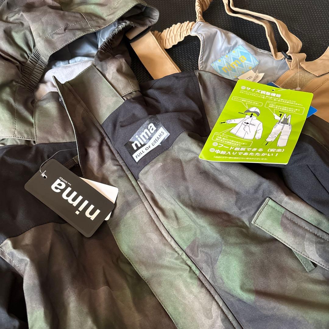 nima 新品　スノーウェア　120