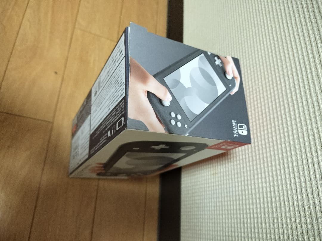 【萬侍】Switch Lite グレー 充電器ケース 箱 保