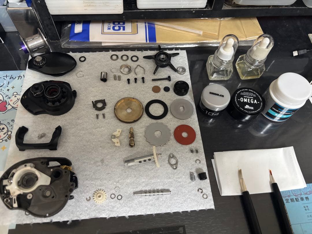 ろ*を様 ダイワ ジリオンTW HLC 1514 1516スプール メンテナンス