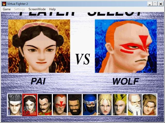 Windows10で動作確認済☆バーチャファイター2 ゲームCD-ROM