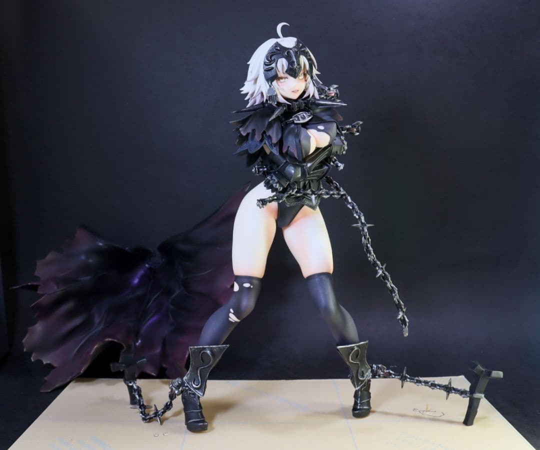 塗装済み 完成品 ジャンヌ・ダルク オルタ ガレージキット フィギュア fate