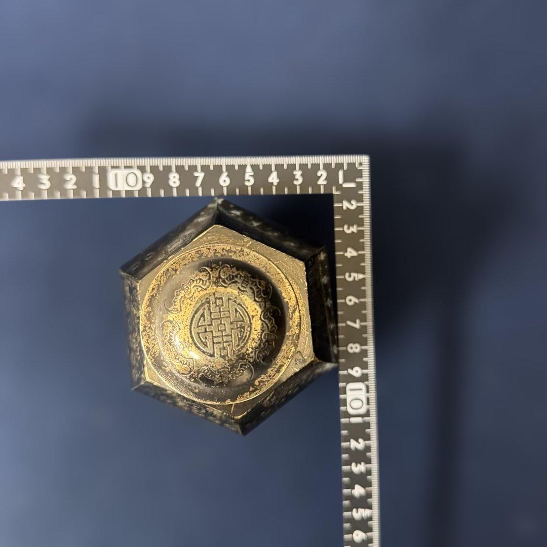 榮寶斋 荣宝斋 栄宝斎 茶壺 茶入 書道具 漢詩 茶道具 銅器 旧家 蔵出 骨董