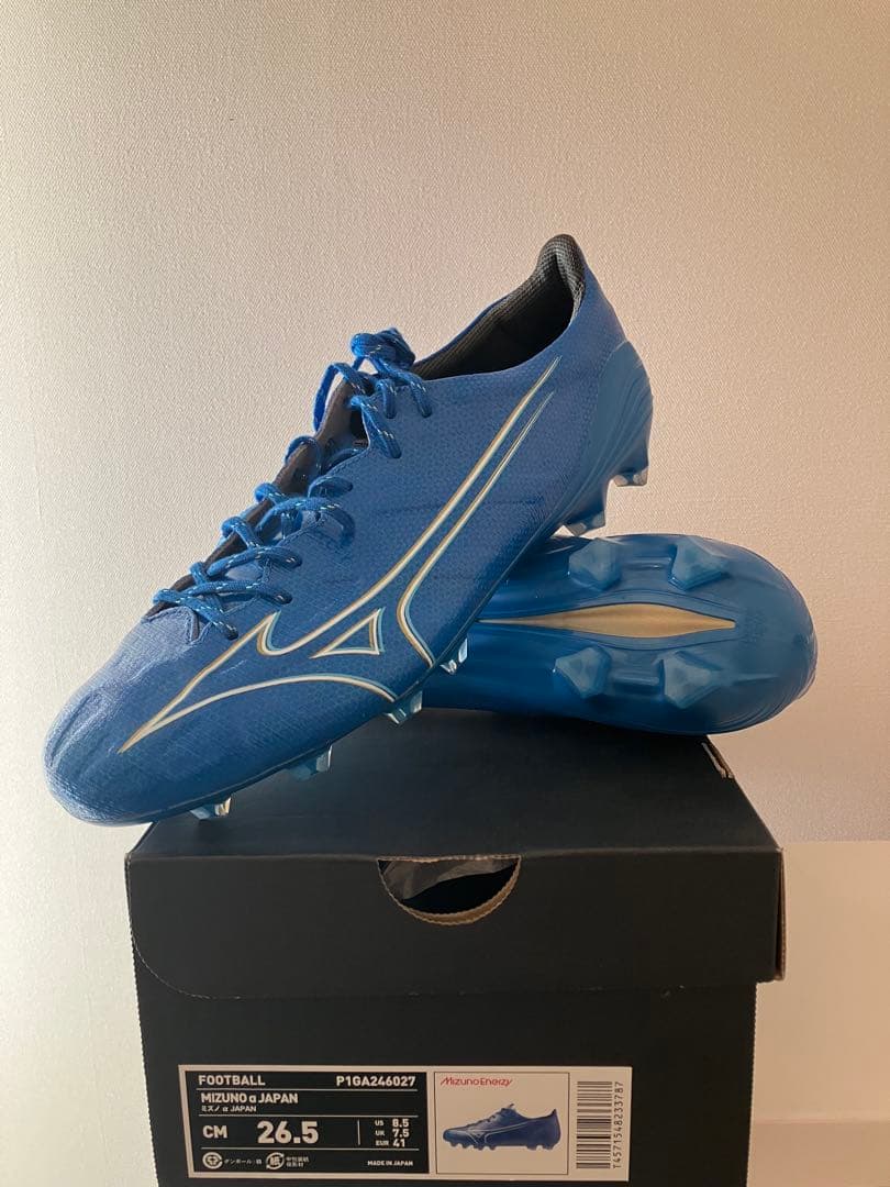 ミズノ サッカー スパイク アルファ ジャパン α Japan 26.5cm
