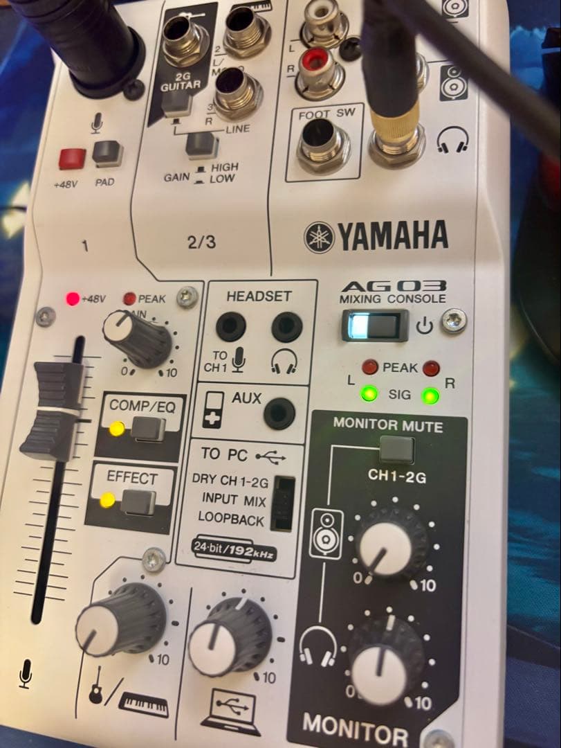 YAMAHA AG03 オーディオインターフェース