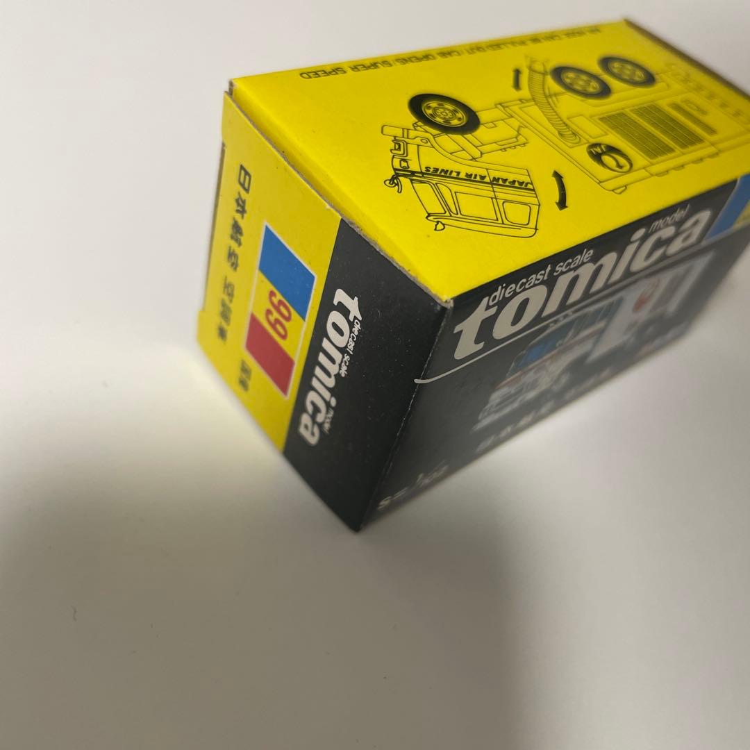 美品　トミカ　黒箱　99 日本航空　空調車