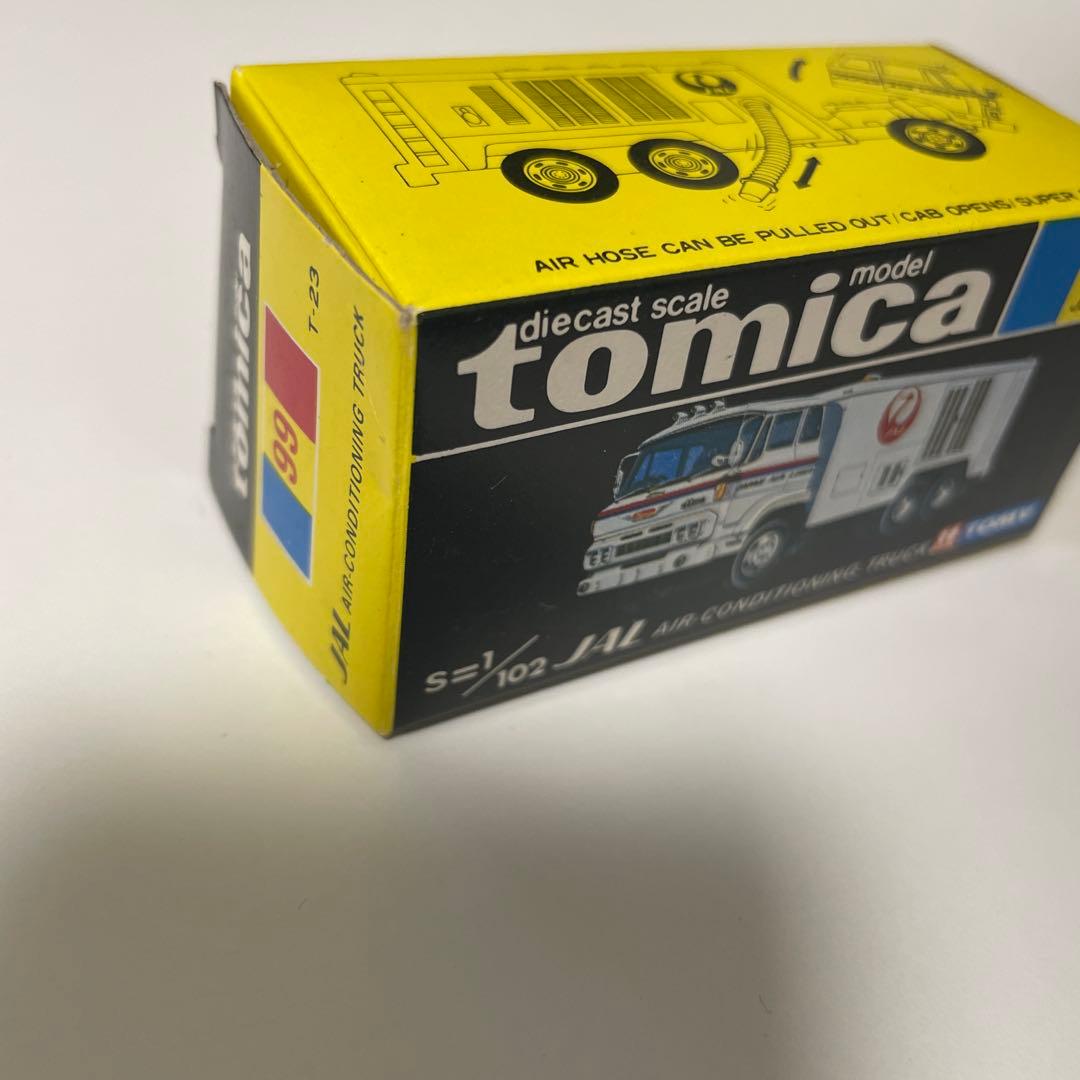 美品　トミカ　黒箱　99 日本航空　空調車