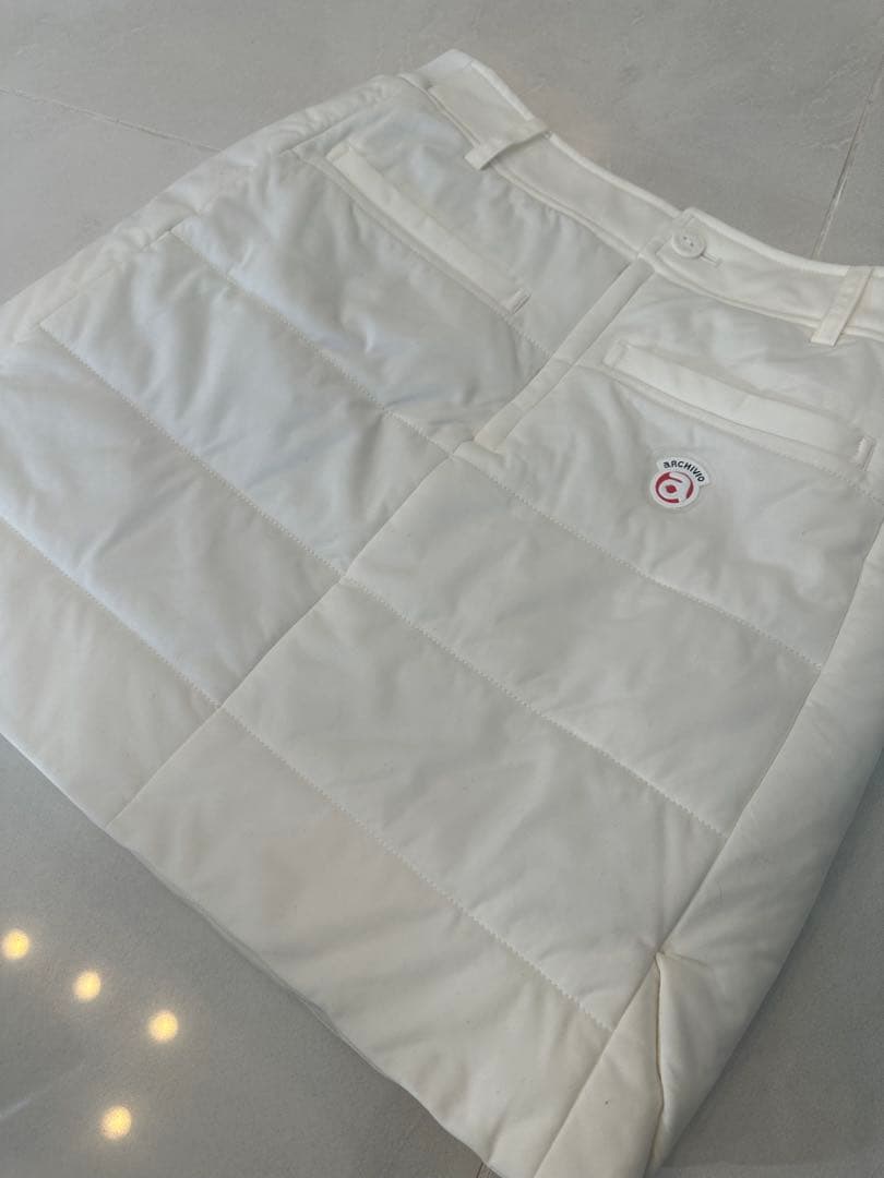 アルチビオ　防風保温中綿キルトスカート　36 ダウンスカート